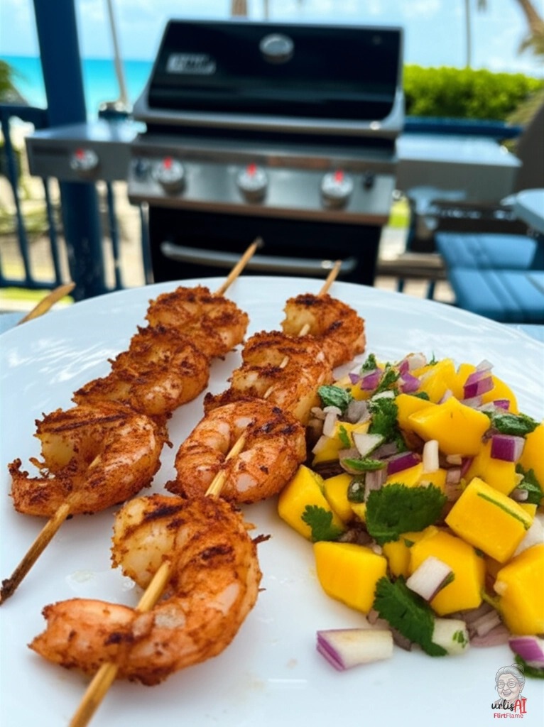 Coconut Lime Prawns — Gasgrill