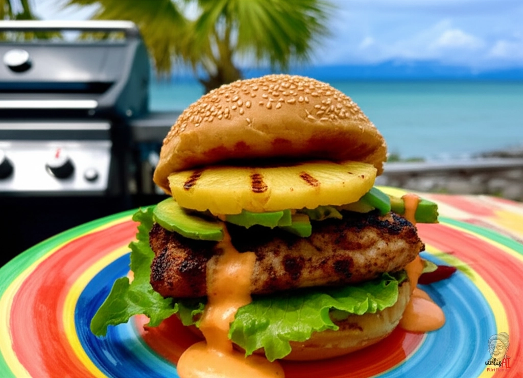 Habanero Fire Burger — Gasgrill