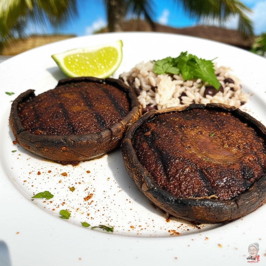 Honey Jerk Portobellos — Gasgrill