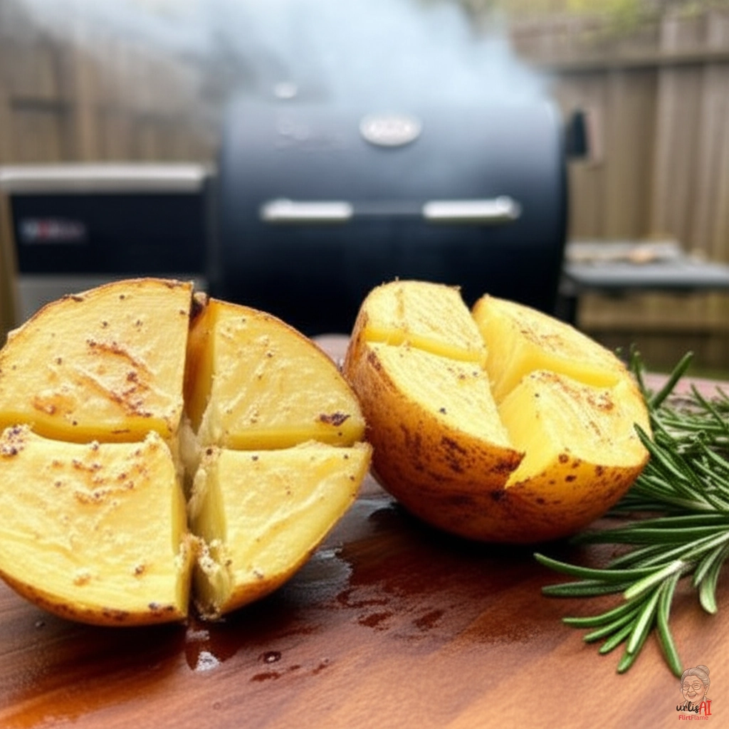 Rustic Herb Potatoes — Smoker