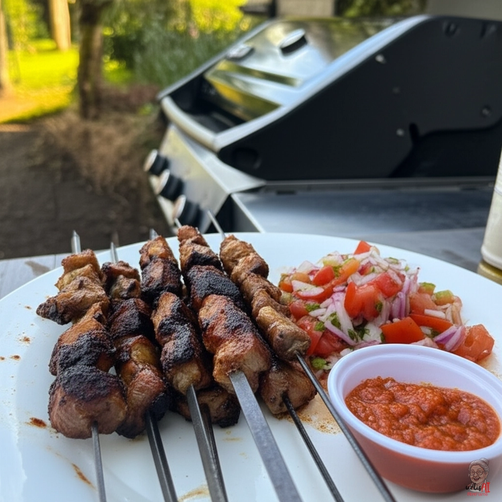 Lime Lamb Skewers — Gasgrill