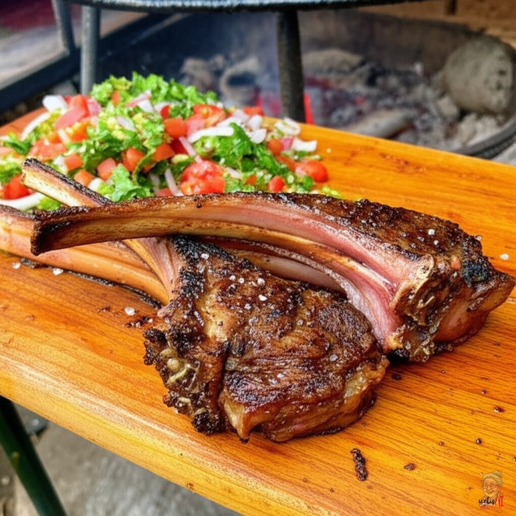 Pepper Salt Chops — Kohlegrill