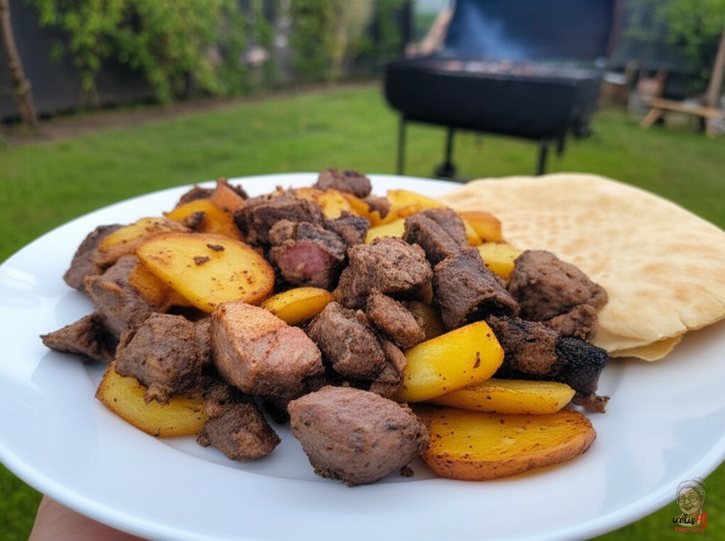 Rustic Pepper Lamb — Kohlegrill
