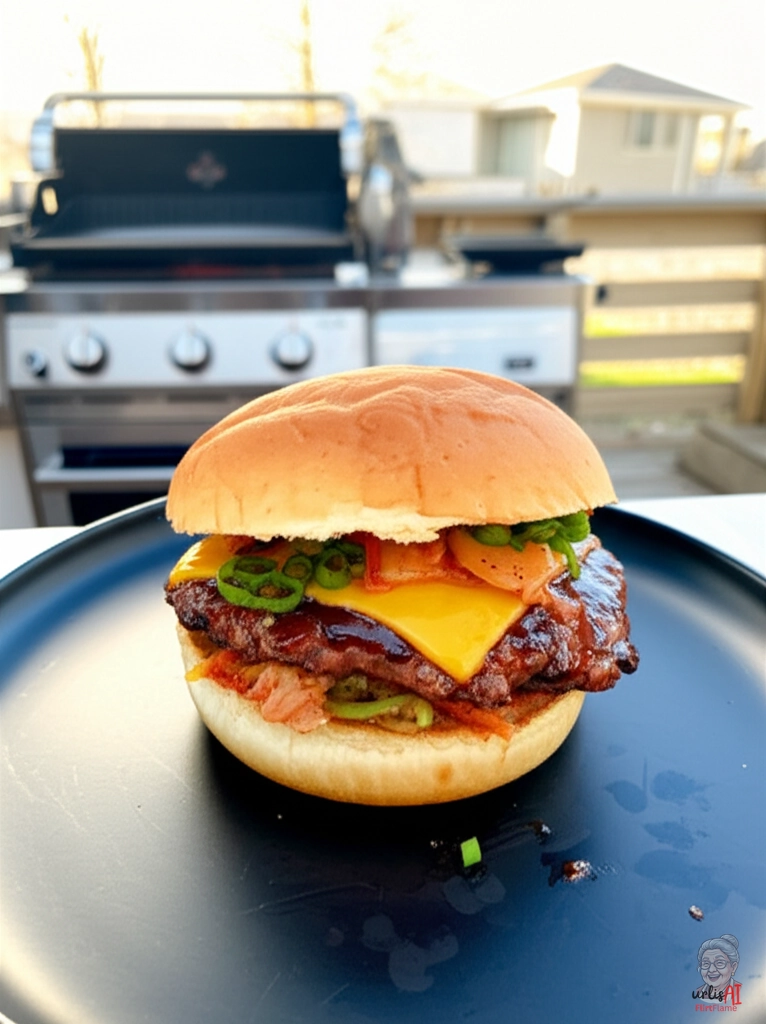 Gochujang Fire Smash — Gasgrill