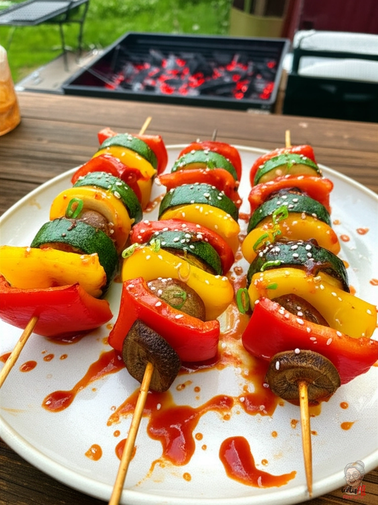 Chili Rainbow Spears — Kohlegrill