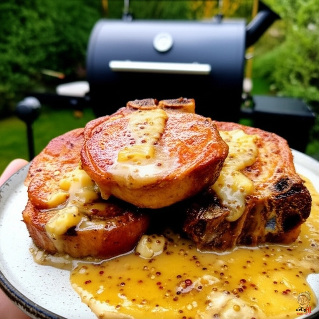 Golden Orchard Chops — Smoker