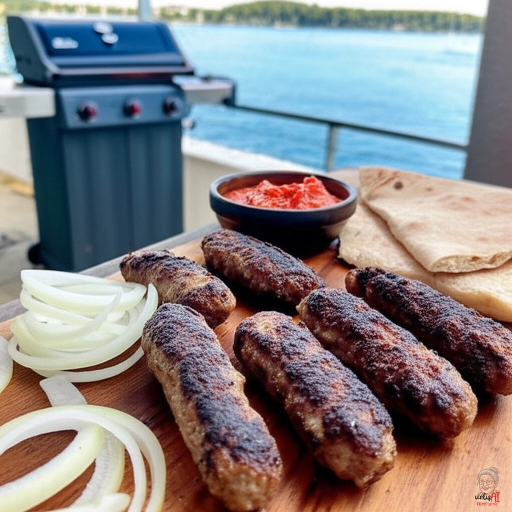 Kroatische Cevapi Röllchen — Gasgrill