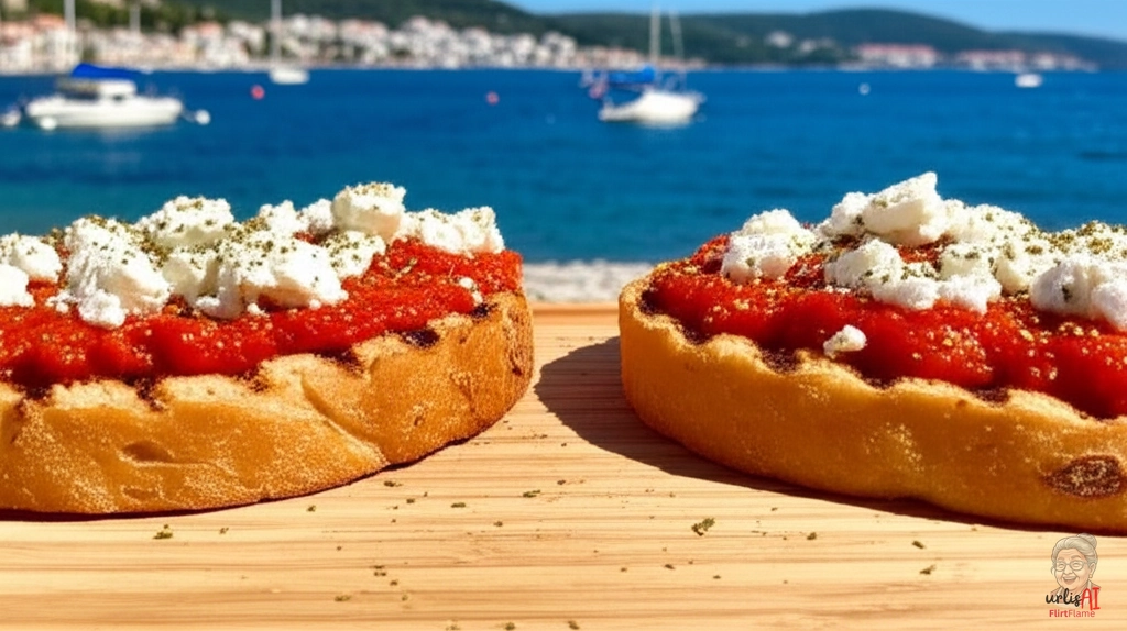 Scarlet Feta Crostini — Gasgrill