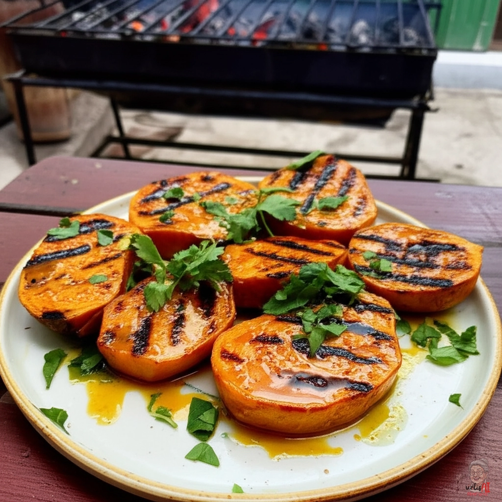 Caramel Citrus Slices — Kohlegrill
