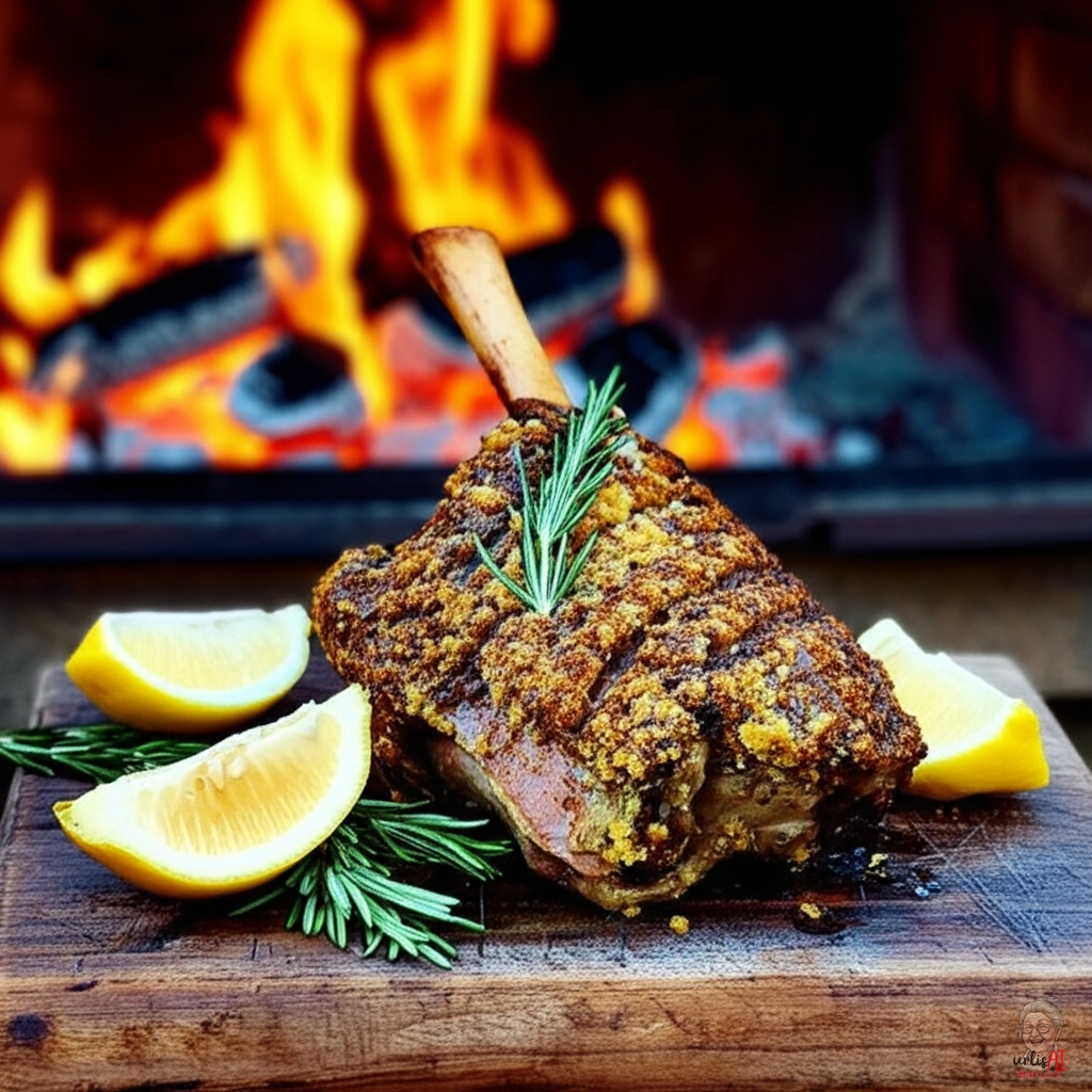 Rustic Ember Crown — Kohlegrill