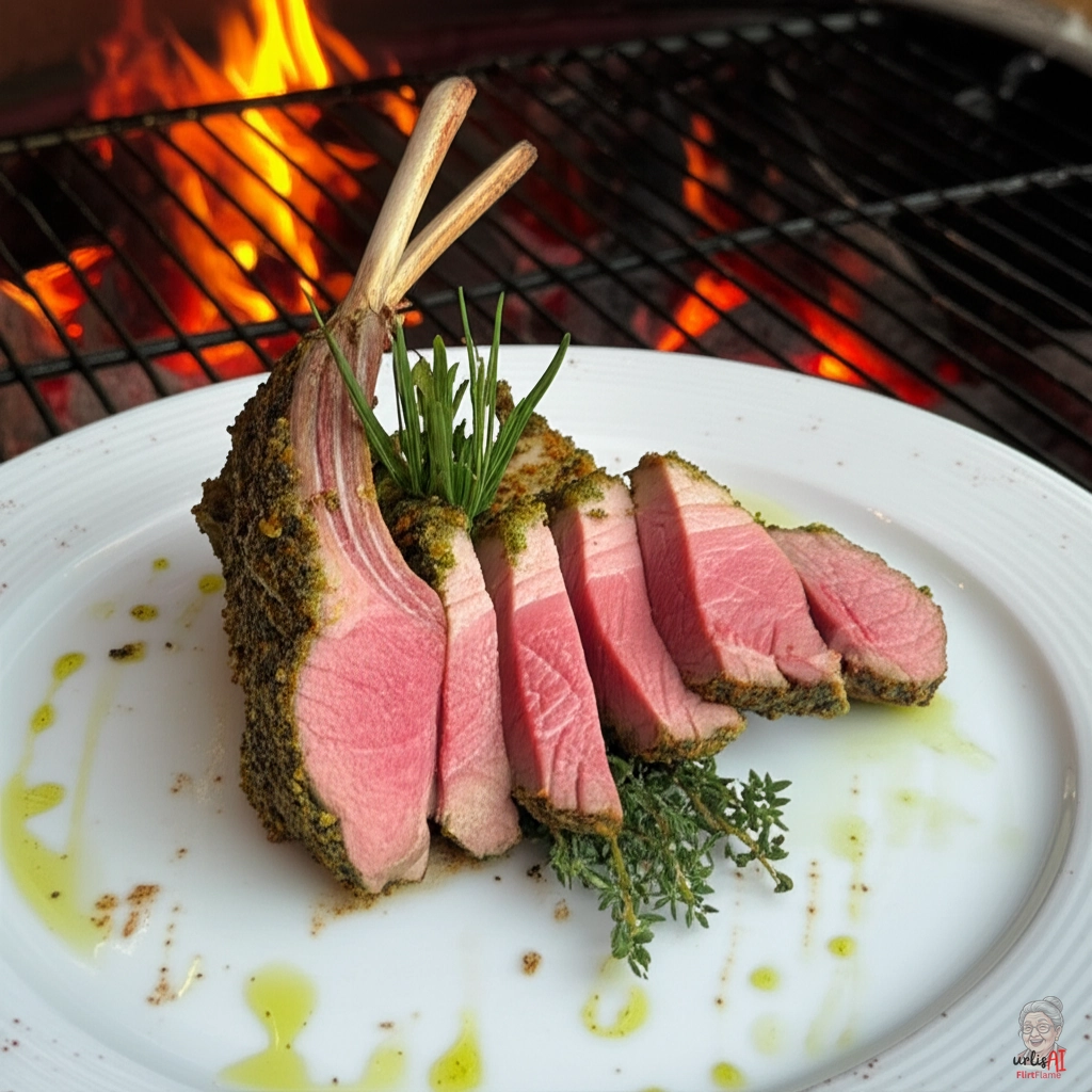 Golden Herb Sear — Kohlegrill