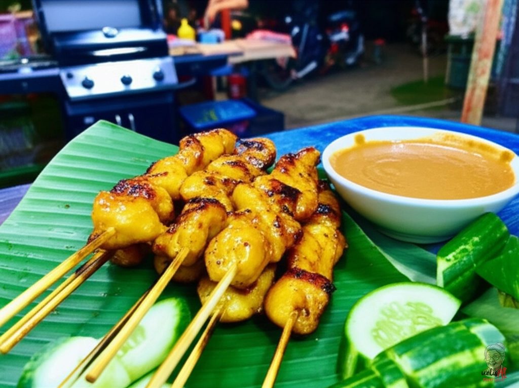 Amber Fire Spears — Gasgrill