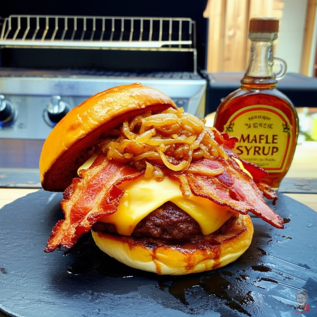 Maple Bacon Smash — Gasgrill