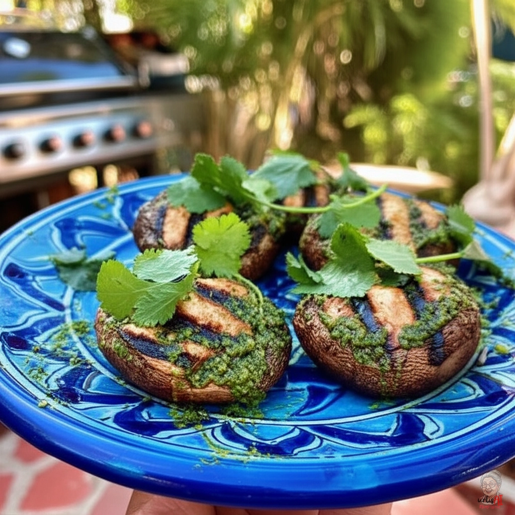 Velvet Green Caps — Gasgrill