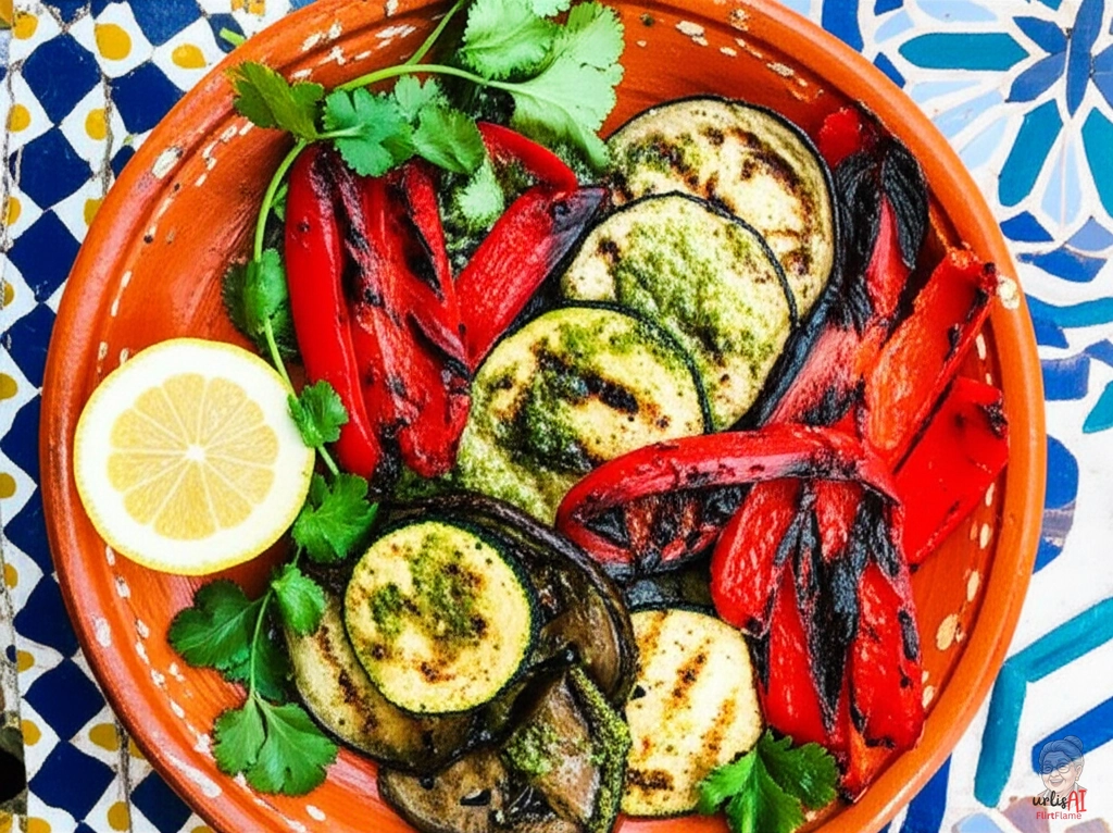 Charred Herb Platter — Gasgrill