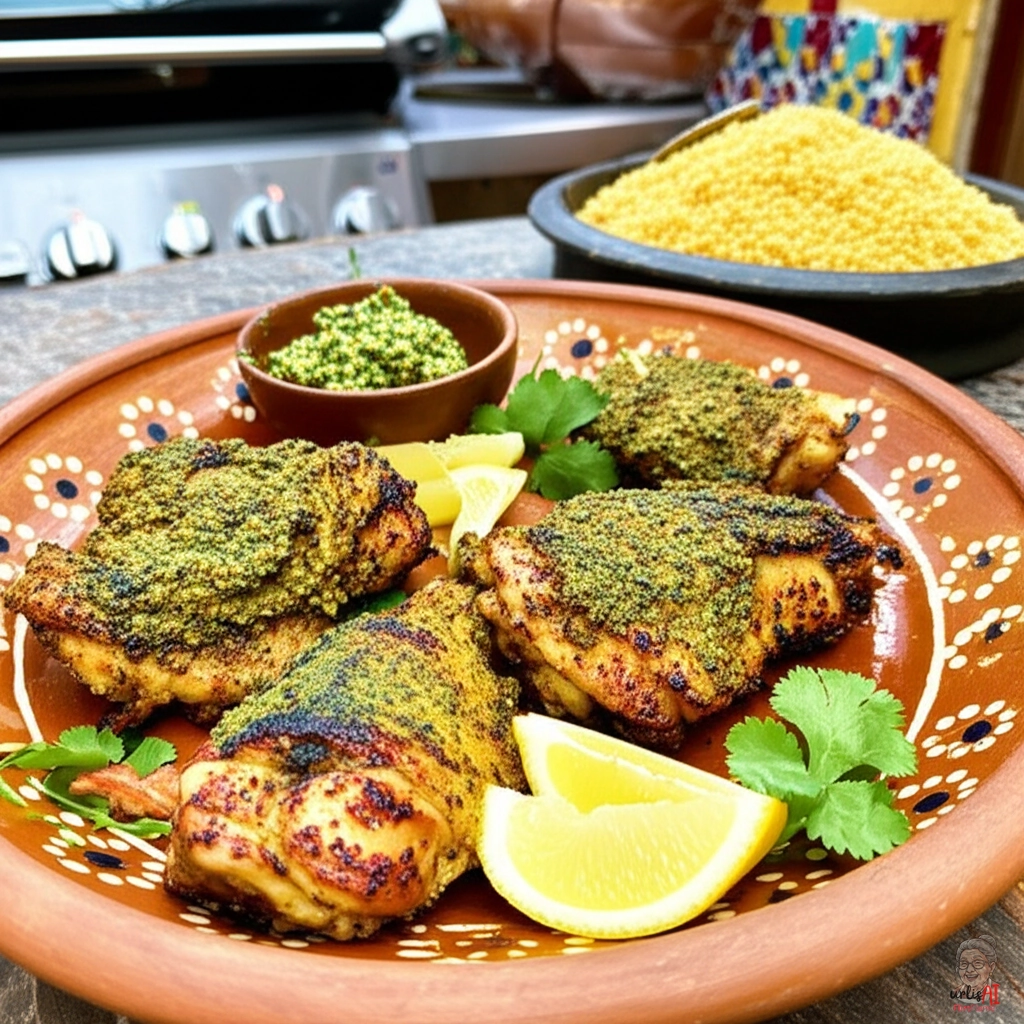 Emerald Herb Crust — Gasgrill