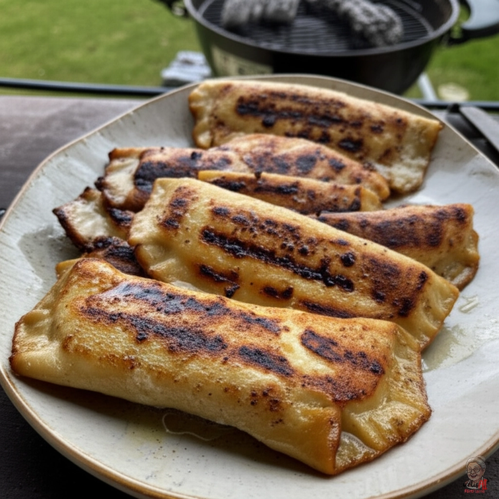 Goldene Knusperkissen — Kohlegrill
