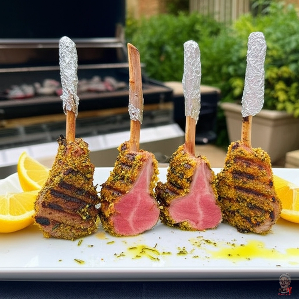 Rosemary Crown Chops — Kohlegrill