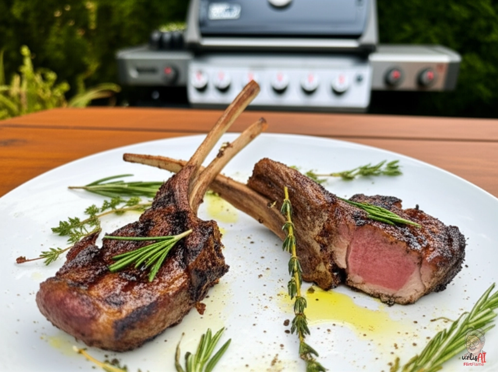 Golden Herb Chops — Gasgrill
