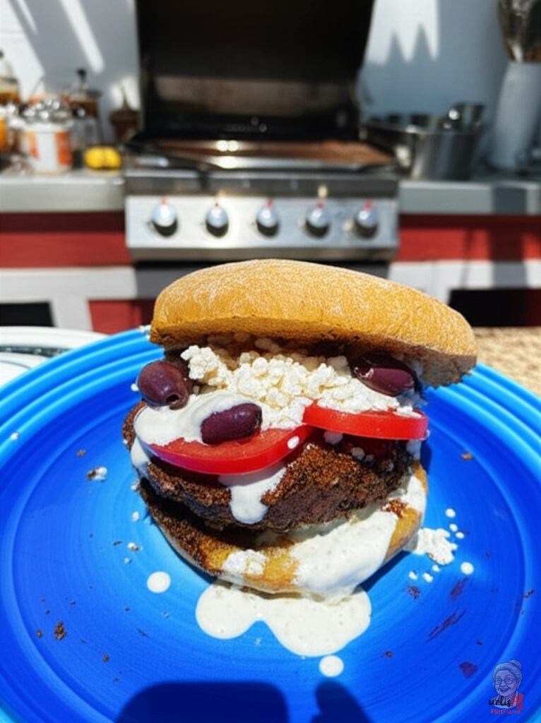 Feta Crumble Smash — Gasgrill