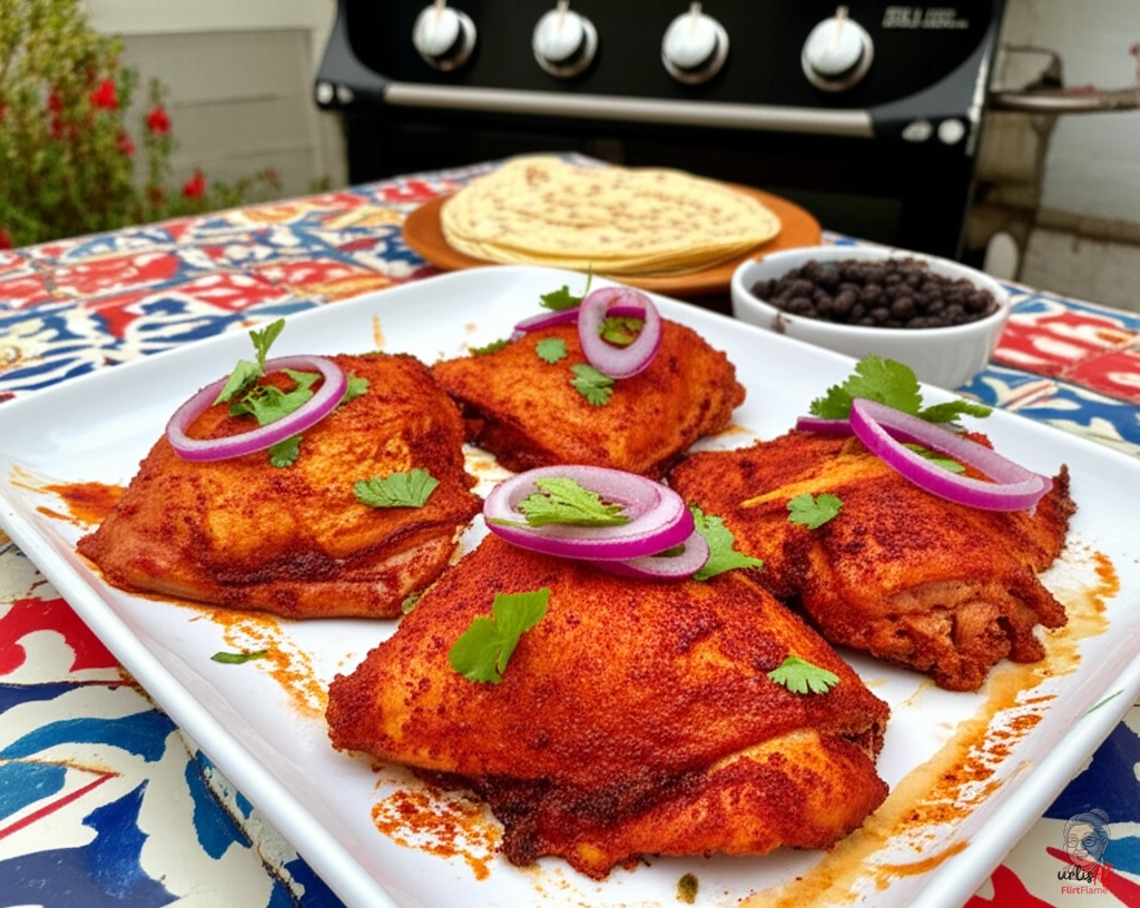 Achiote Feuerkeulen — Gasgrill