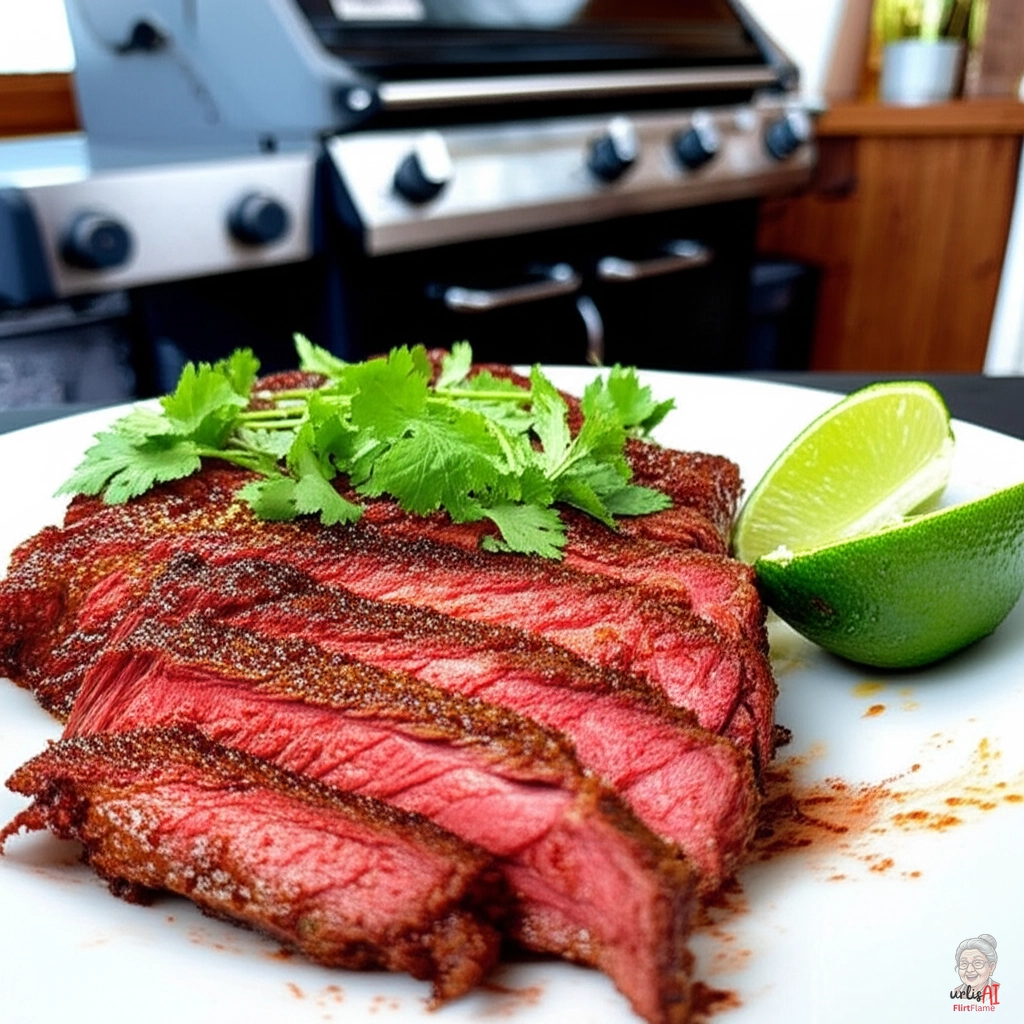 Chipotle Rauchsteaks — Gasgrill