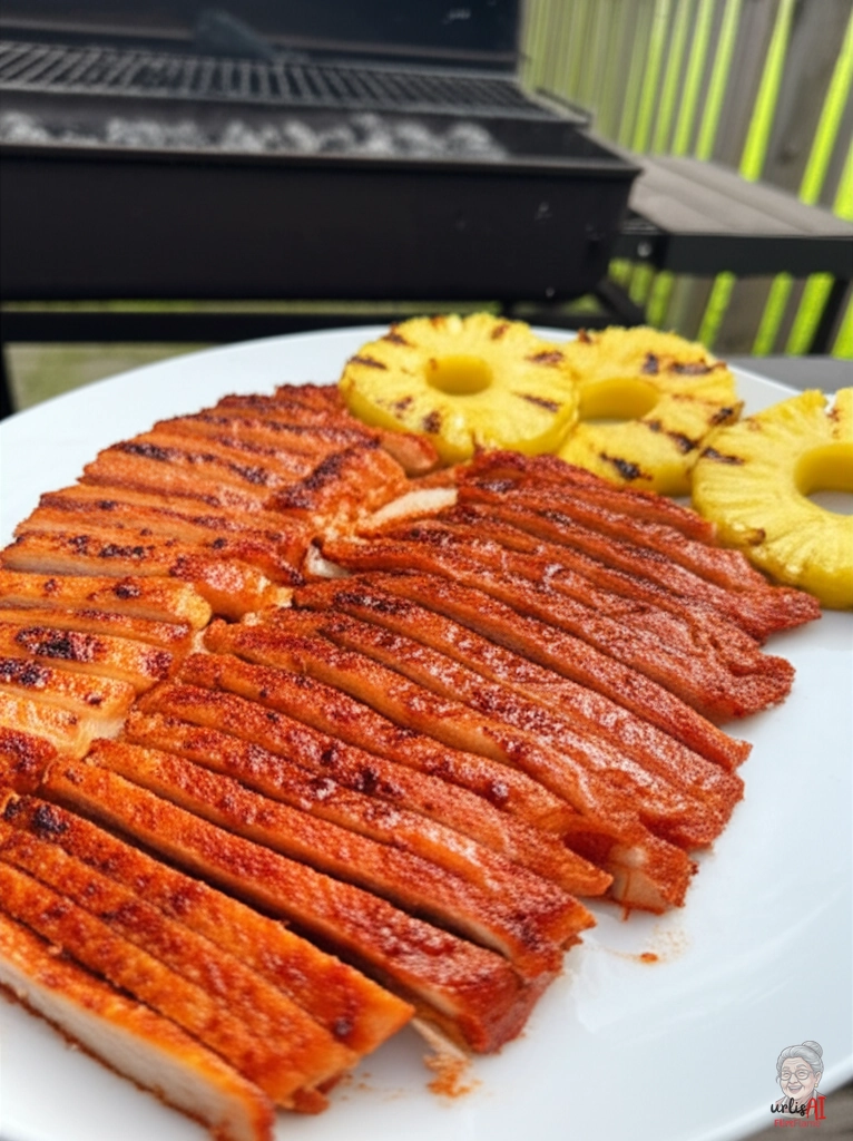 Rauchige Achiote-Scheiben — Kohlegrill