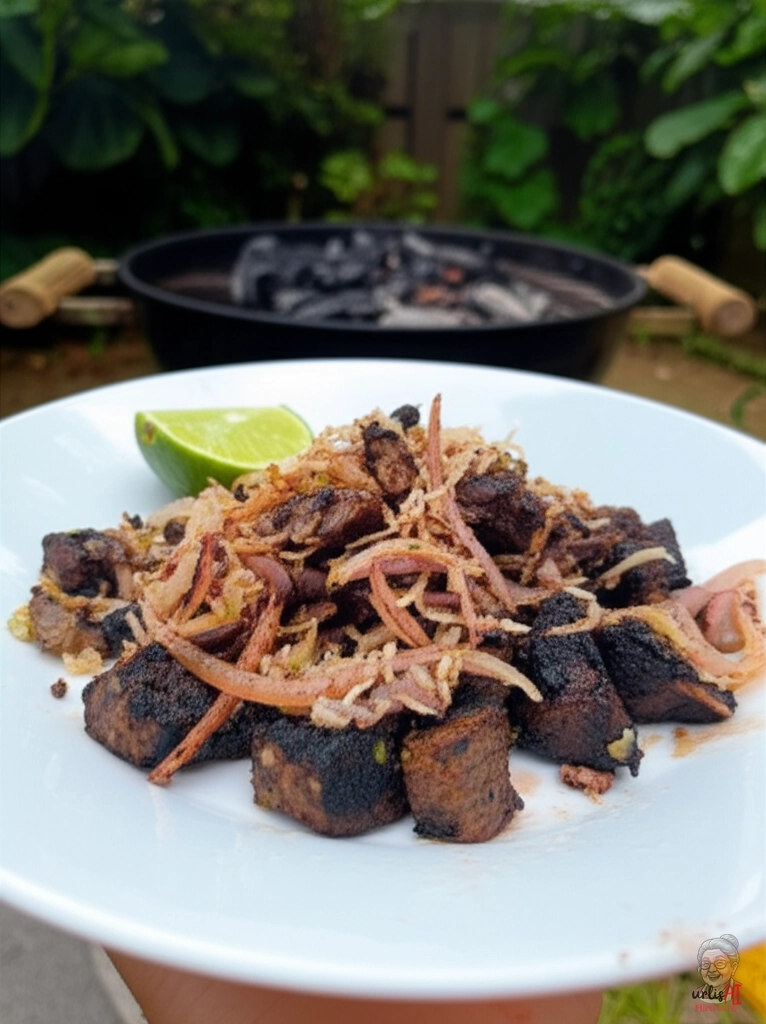 Tropische Glutstreifen — Kohlegrill