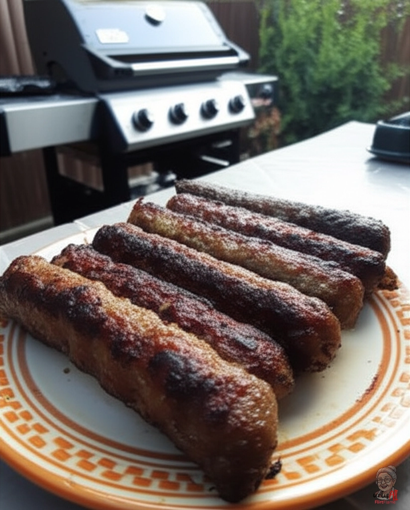 Feurige Grillröllchen — Gasgrill