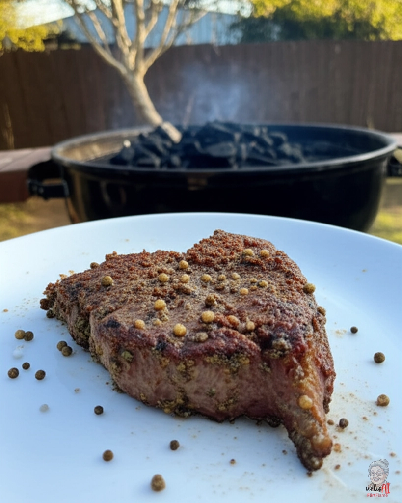 Namibisches Braaivleis Rind — Kohlegrill
