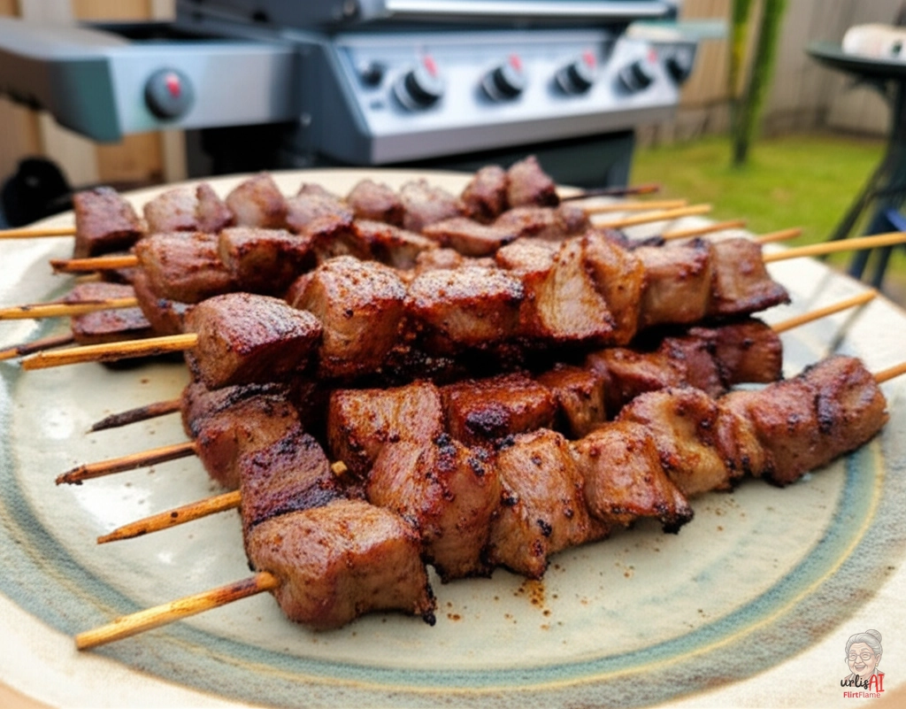 Nepalese Sekuwa — Gasgrill