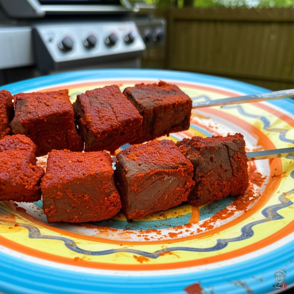 Nicaraguanisches Pincho Rind — Gasgrill