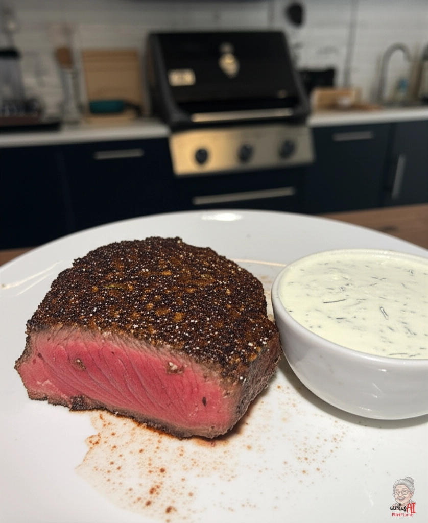 Nordisches Kümmel Ribeye — Gasgrill