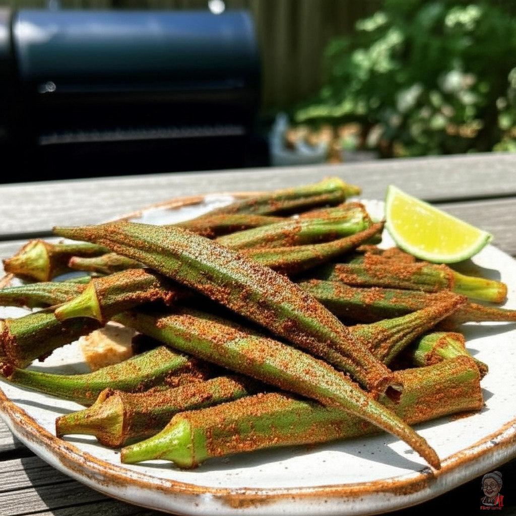 Cajun Okra Louisiana — Smoker