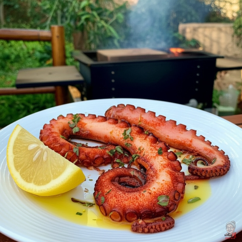 Pulpo Paprika Spanish — Smoker