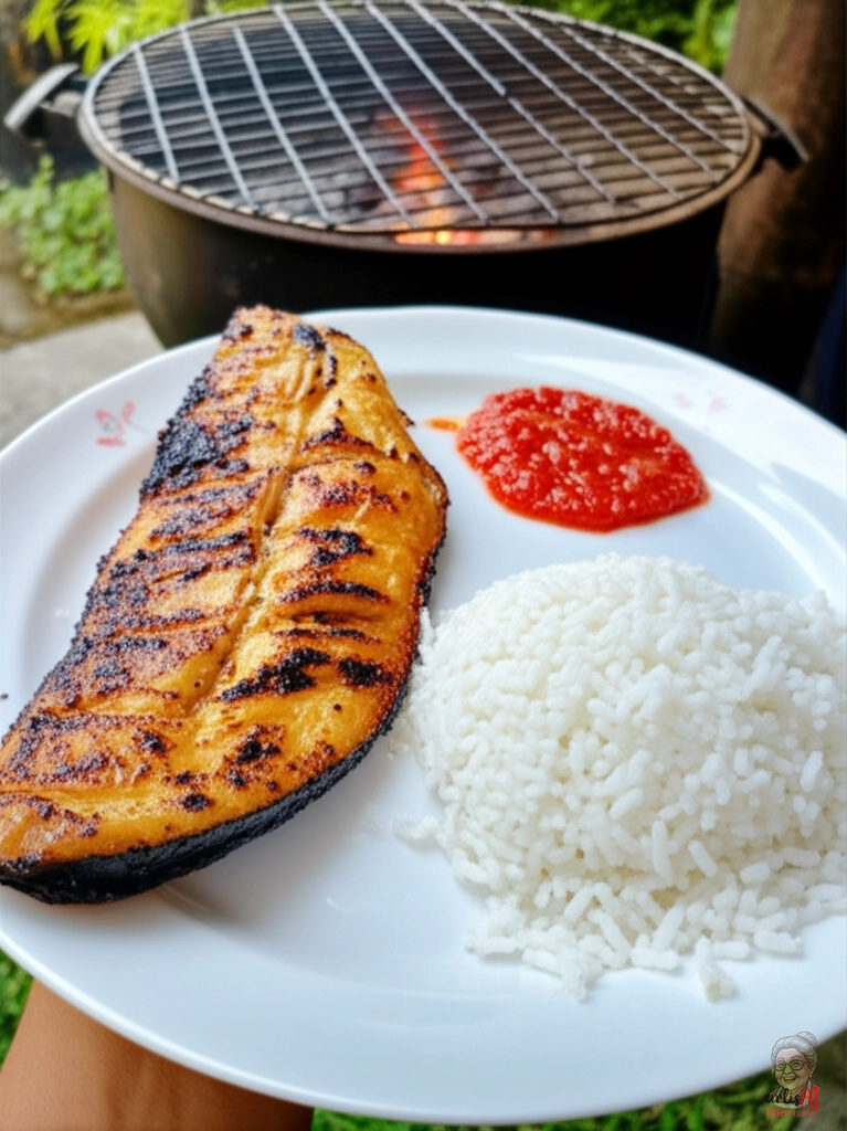 Osttimoresisches Ikan Bakar — Kohlegrill