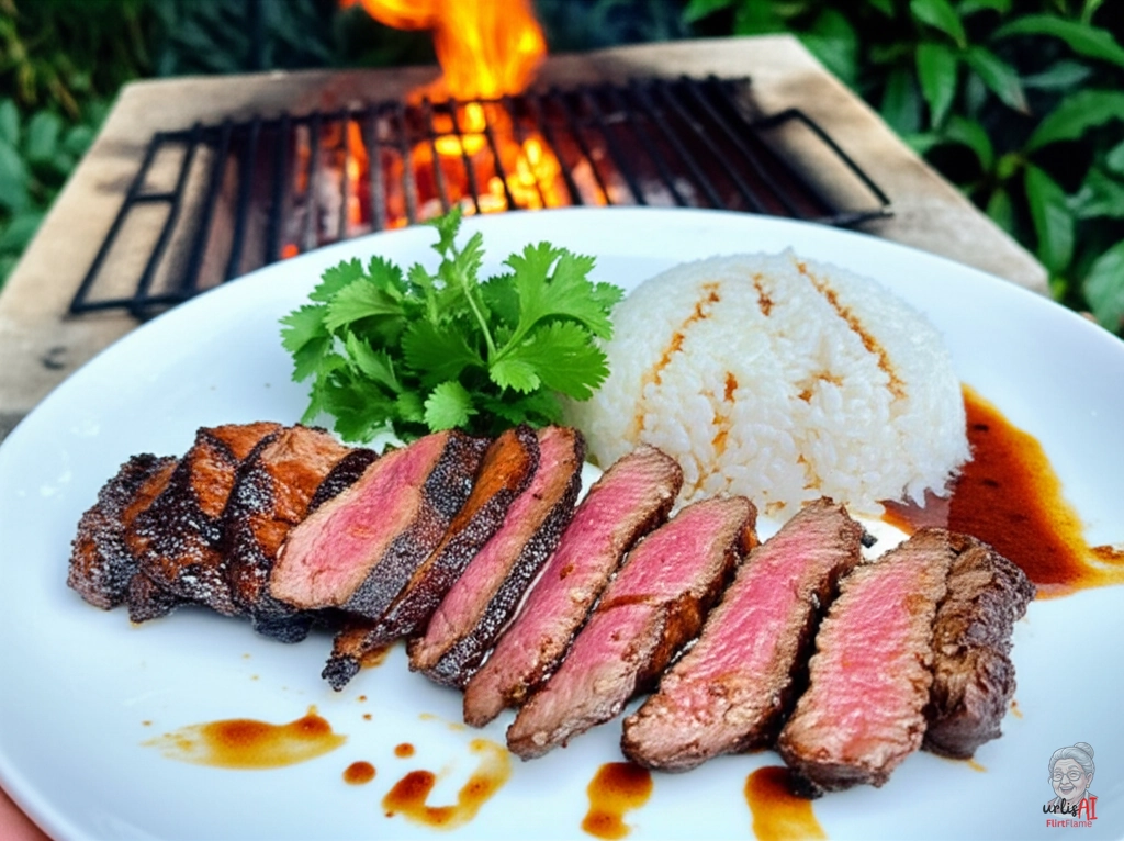Osttimoresisches Tukir Rind — Kohlegrill