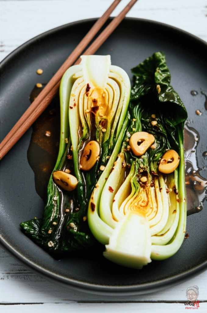 Pak Choi Garlic — Smoker