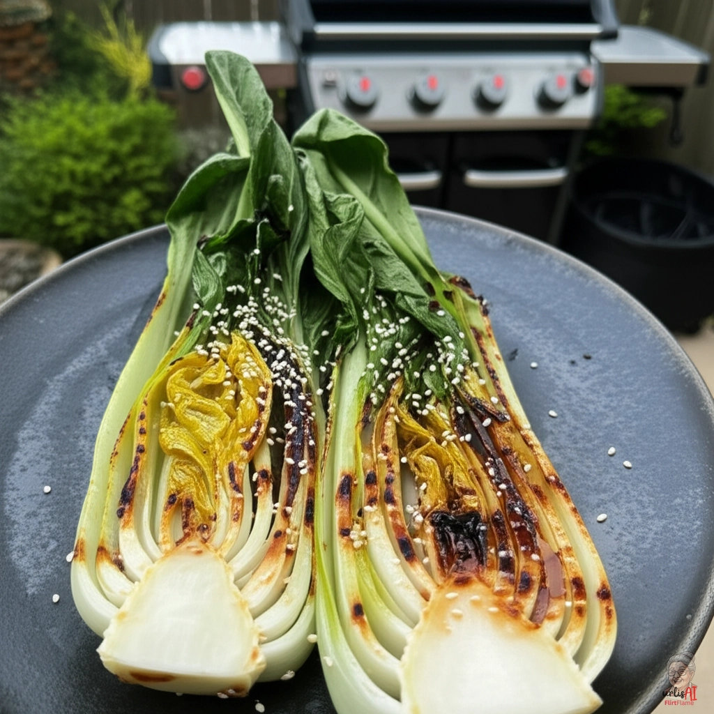 Pak Choi Teriyaki — Gasgrill