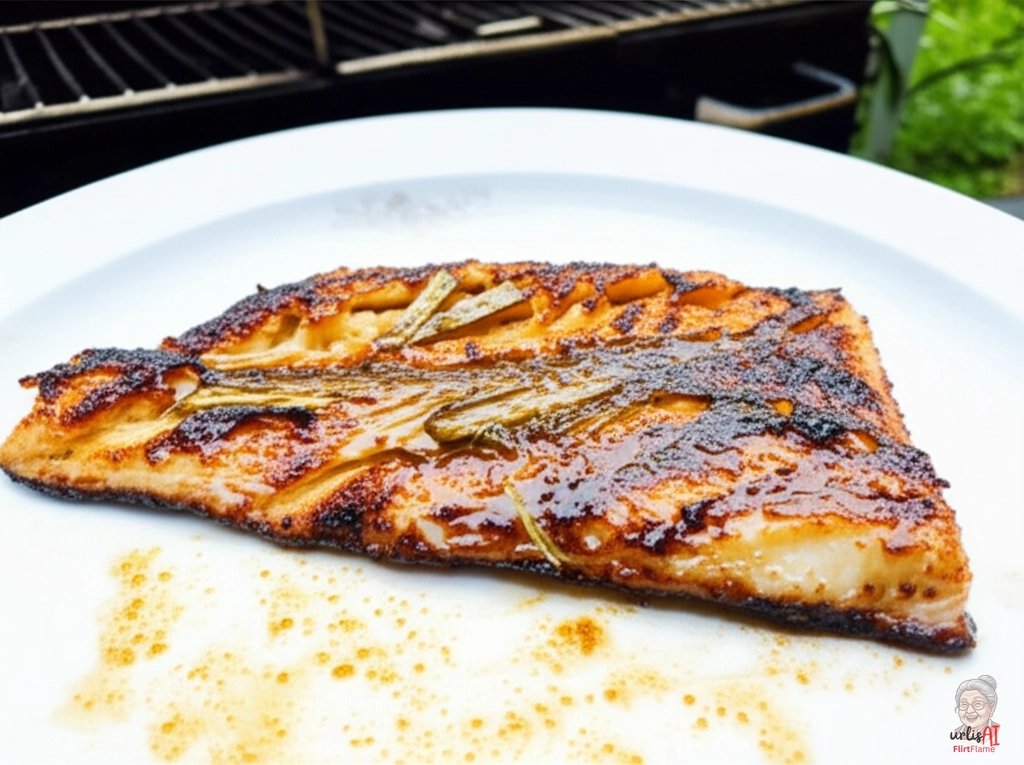 Palauisches Ulab Fisch — Kohlegrill