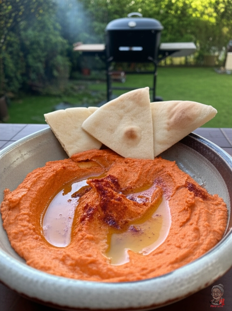 Paprika Hummus Roasted — Smoker