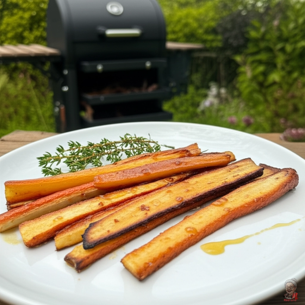 Honey Glazed Parsnips — Smoker