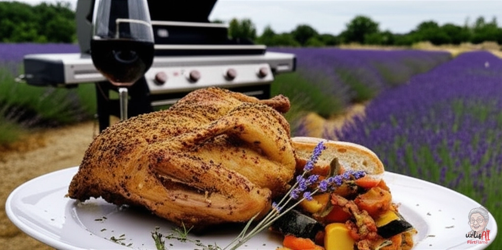 Perlhuhn Kräuter Provence — Gasgrill