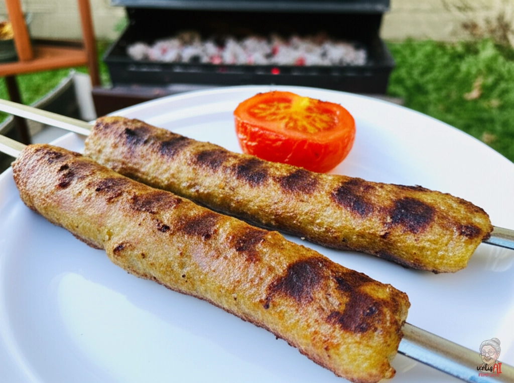 Persische Koobideh Spieße — Kohlegrill