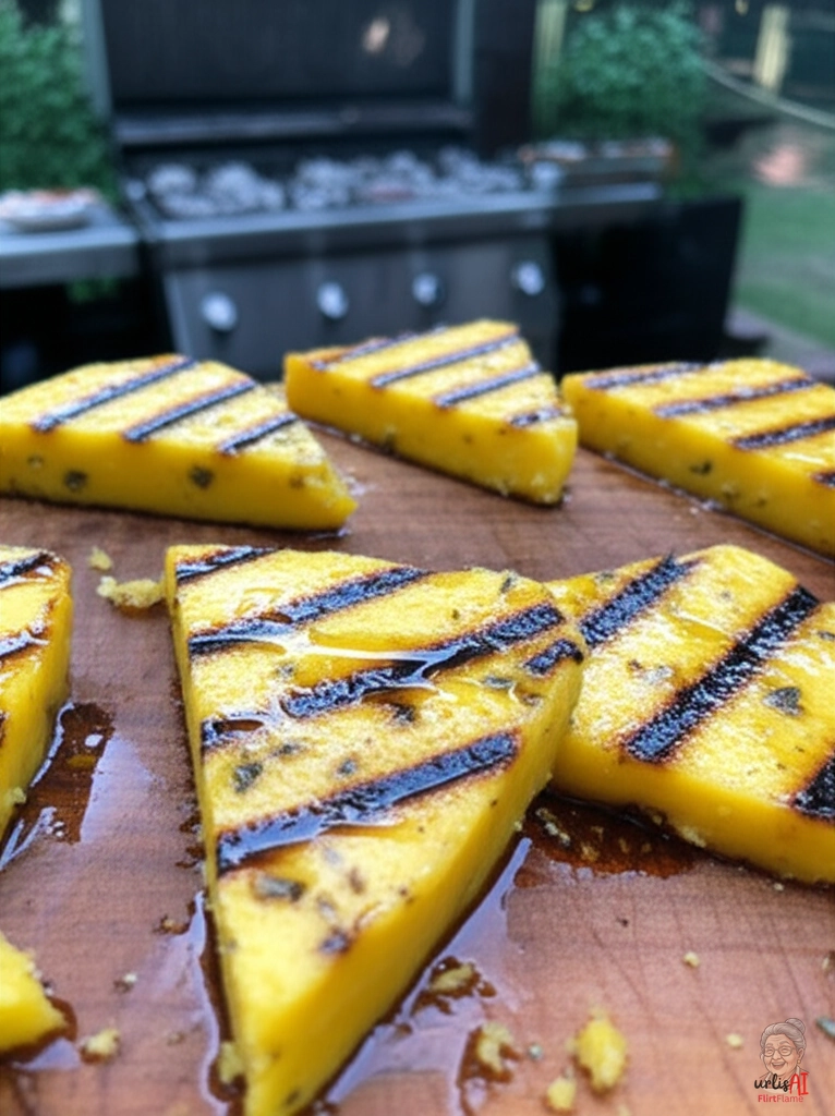 Goldene Maiskrusten — Kohlegrill