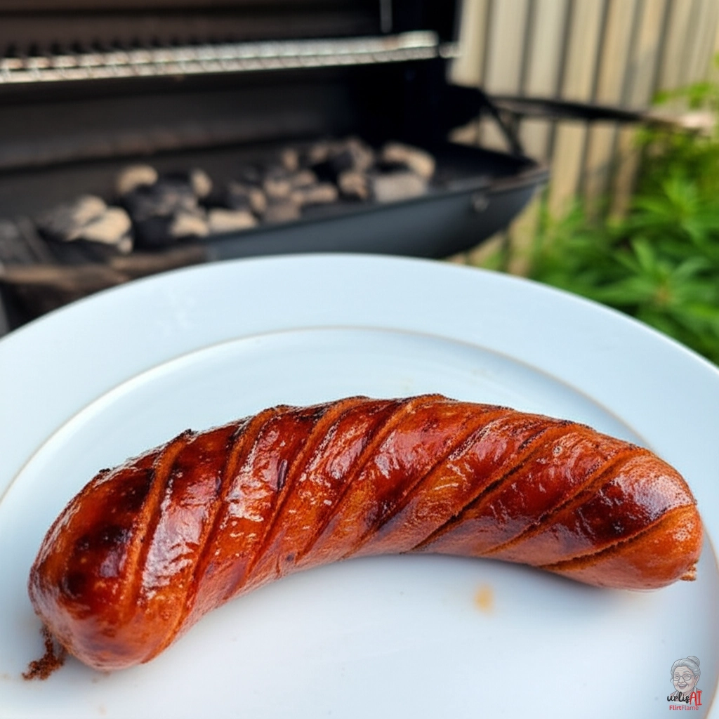 Knusprige Kielbasa — Kohlegrill