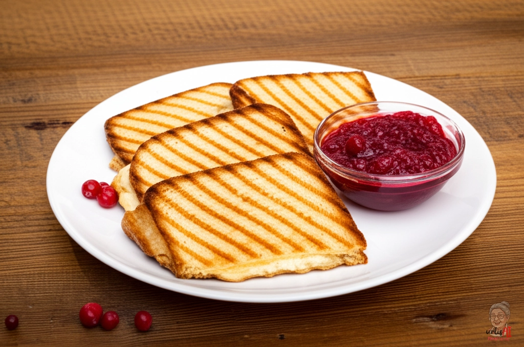 Preiselbeer Halloumitaler — Gasgrill