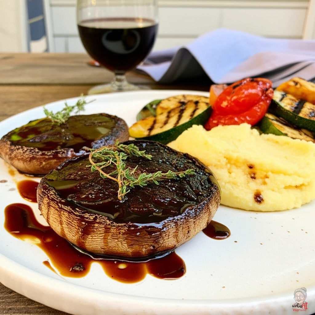 Balsamico Rauchpilze — Smoker