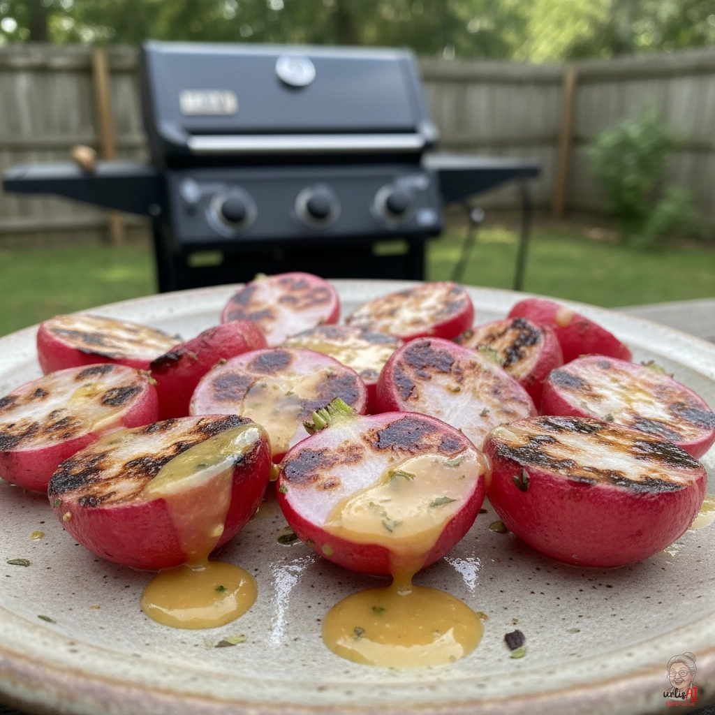 Miso Butterradieschen — Gasgrill