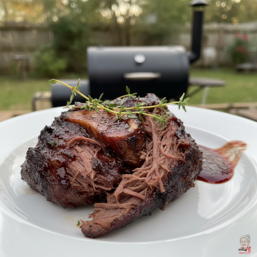 Porto Schmorbäckchen — Smoker
